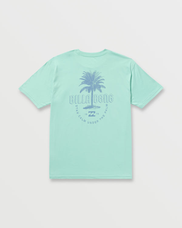 Billabong Calm Palm Premium Tee - Bermuda