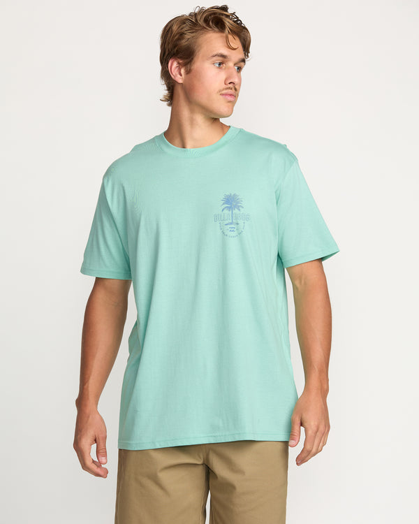 Billabong Calm Palm Premium Tee - Bermuda