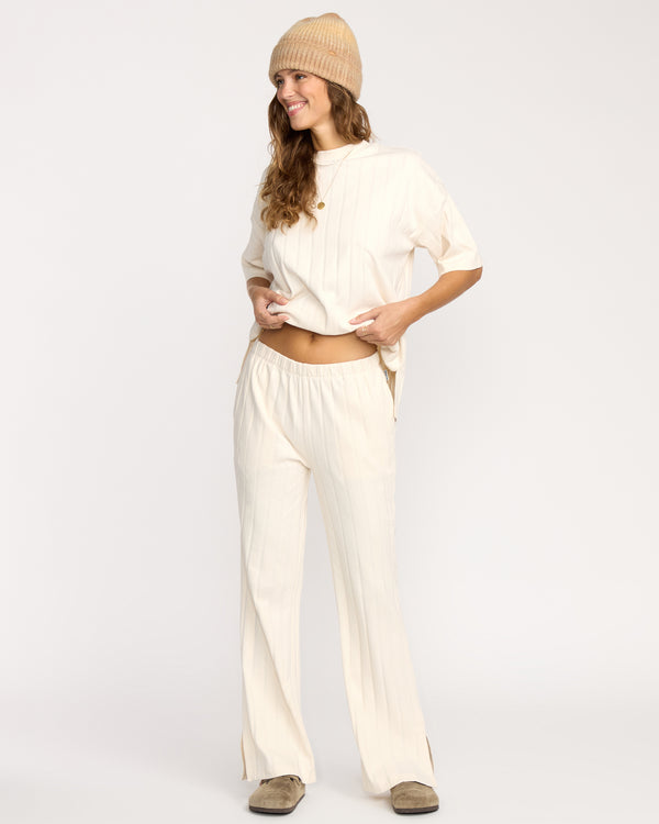 Billabong Cass Knit Pants - Whitecap