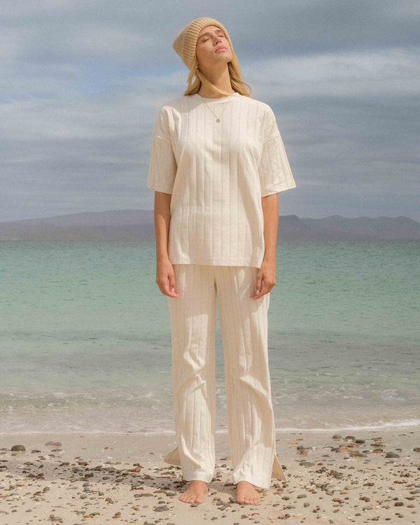 Billabong Cass Knit Pants - Whitecap