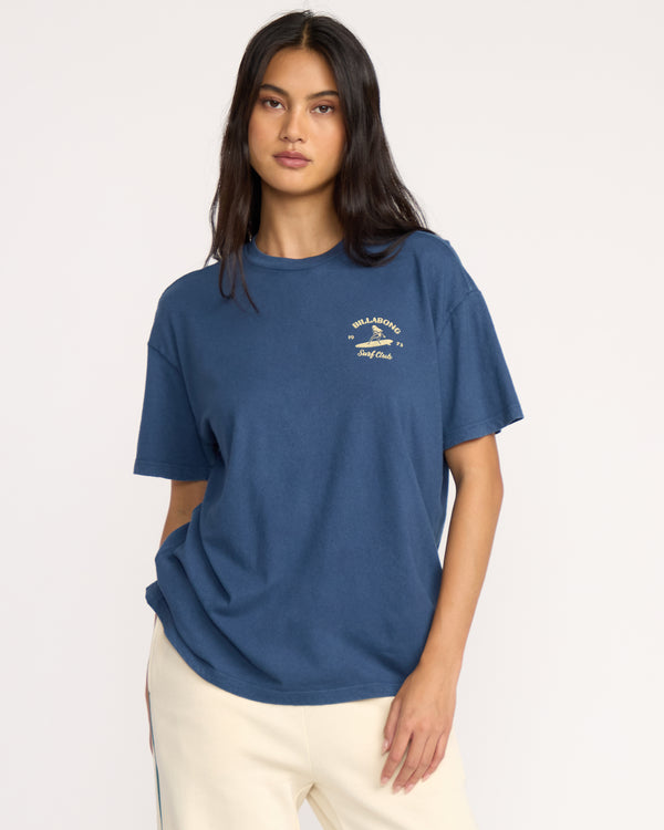 billabong Catch Feelings T-Shirt - Navy