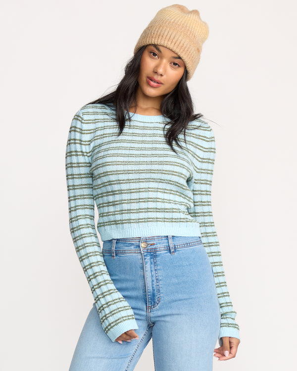 Billabong Clare Sweater - Misty Blue