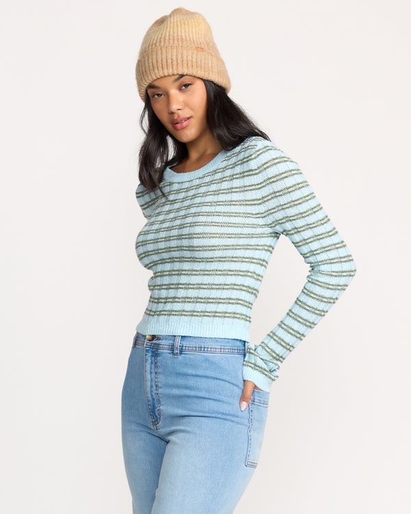 Billabong Clare Sweater - Misty Blue