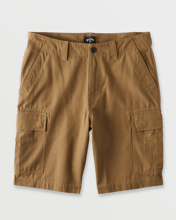 Billabong Combat Cargo 21" Shorts - Light Khaki
