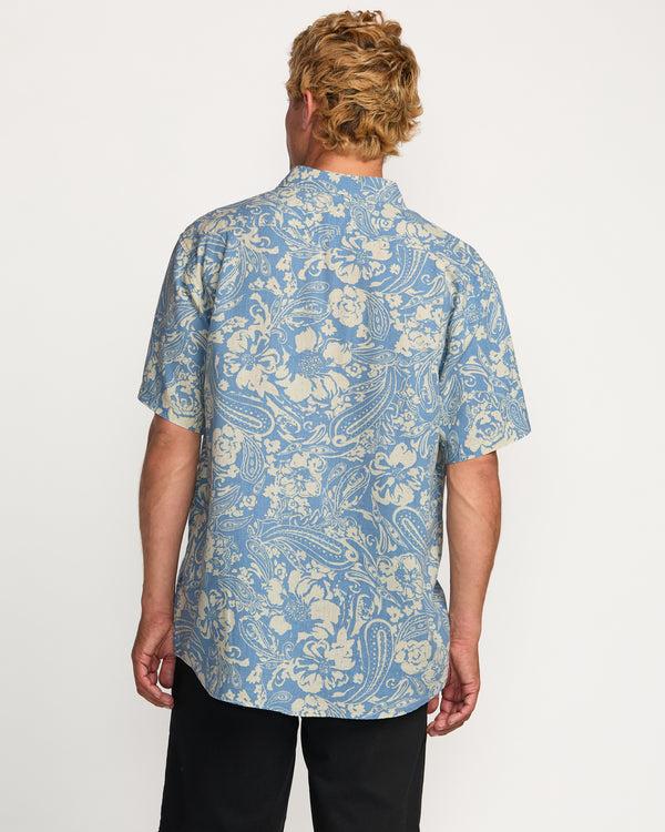 Billabong Cordoba Short Sleeve Shirt - Carolina Blue