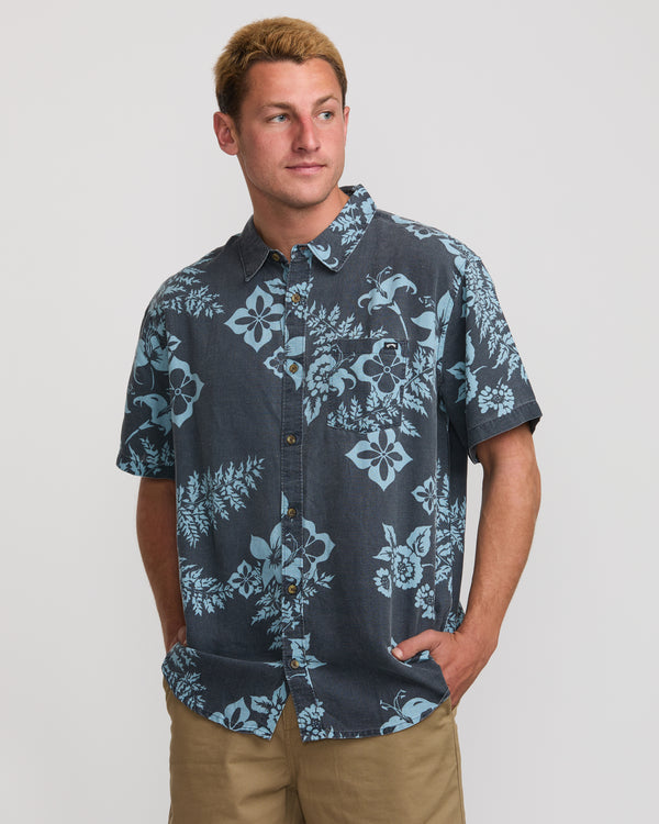 billabong Cordoba Short Sleeve Shirt - Midnight