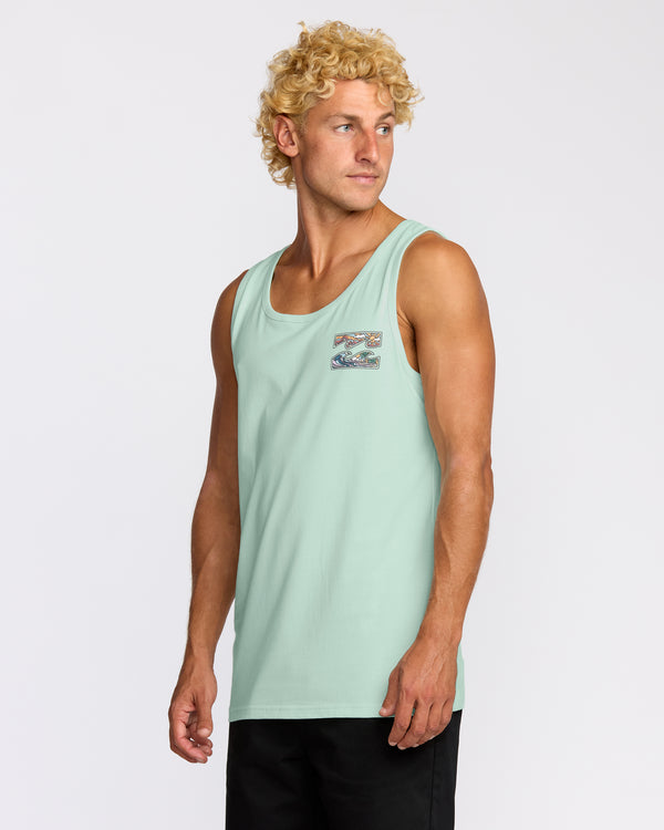 Billabong Crayon Wave Tank - Sea Glass