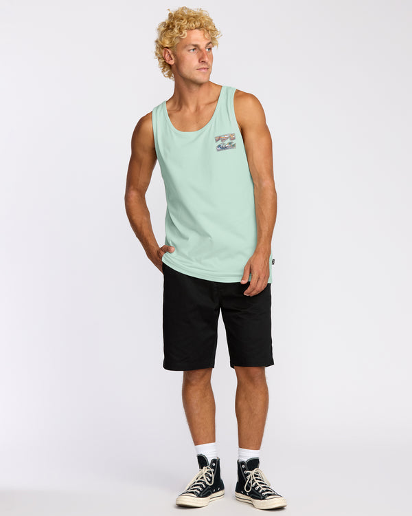 Billabong Crayon Wave Tank - Sea Glass