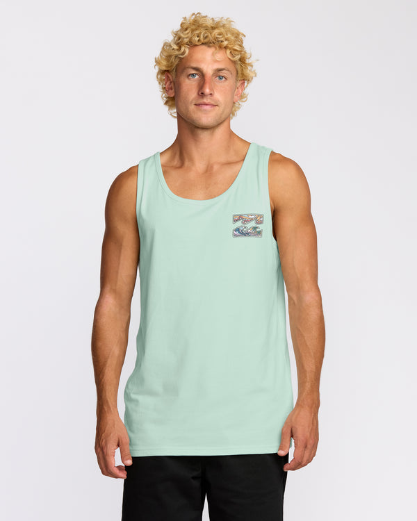 billabong Crayon Wave Tank - Sea Glass