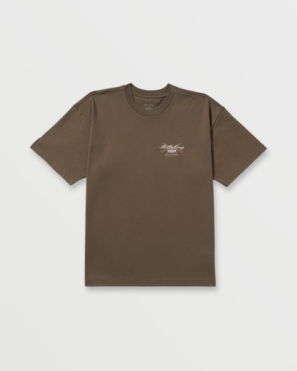 Billabong Crossboards OG Tee - Brown