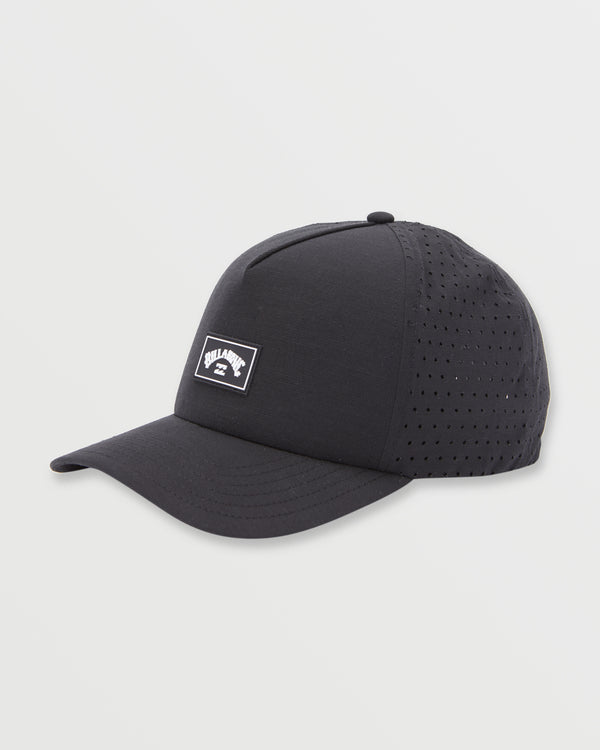 billabong Crossfire Snapback Hat - Black