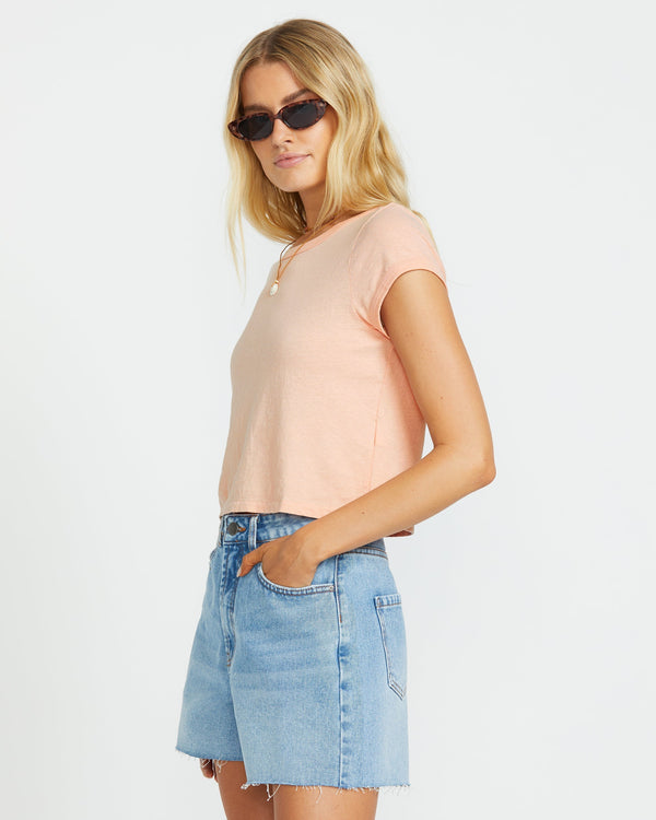 Billabong Daily Tee - Dusty Peach