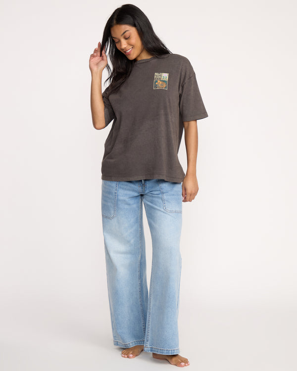 Billabong Daydream Away T-Shirt - Off Black