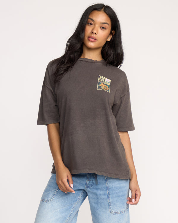 billabong Daydream Away T-Shirt - Off Black