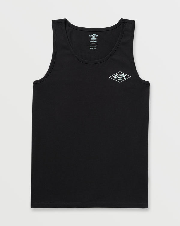 Billabong Diamond Arch Premium Tank - Black