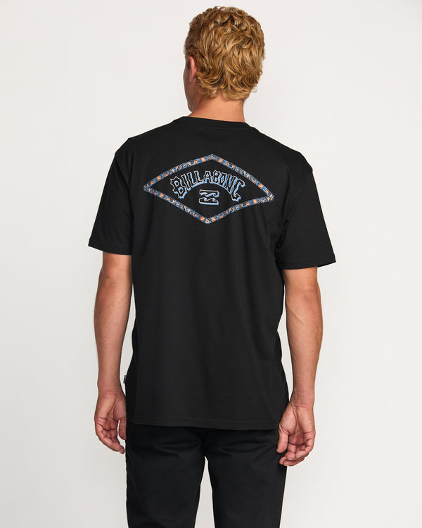 Billabong Diamond Arch Premium Tee - Black