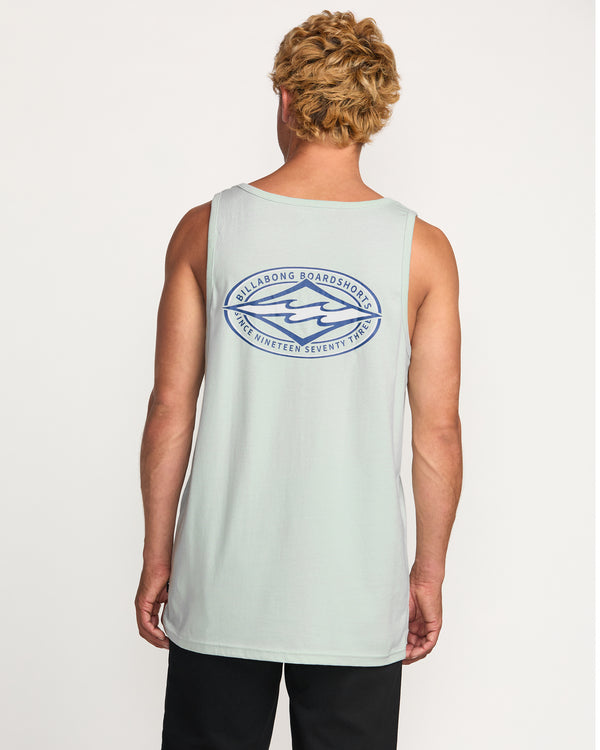 Billabong Diamond Vision Premium Tank - Ash Blue