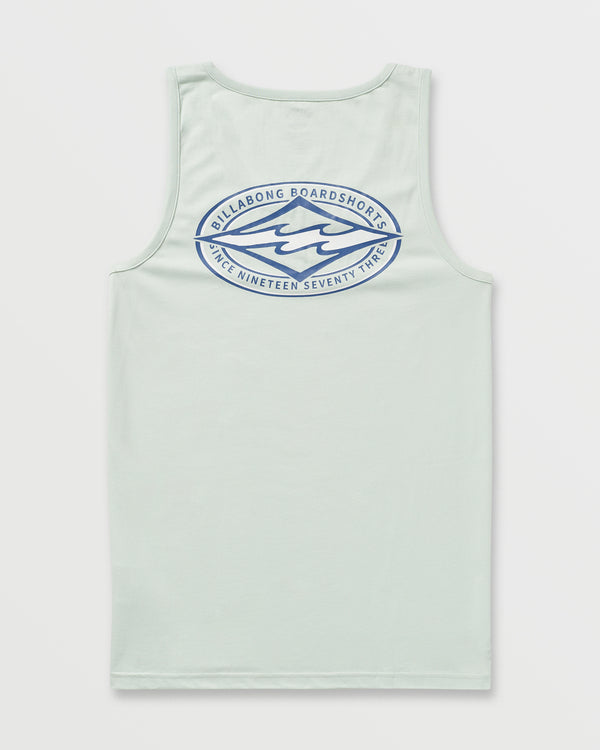Billabong Diamond Vision Premium Tank - Ash Blue