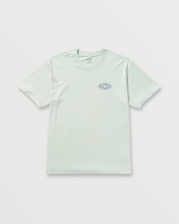 Billabong Diamond Vision Regular Tee - Ash Blue