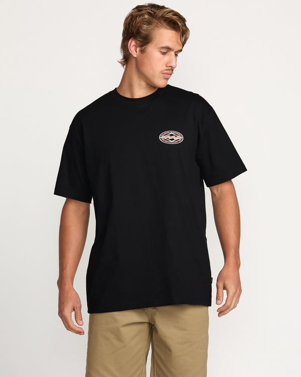 billabong Diamond Vision Regular Tee - Black