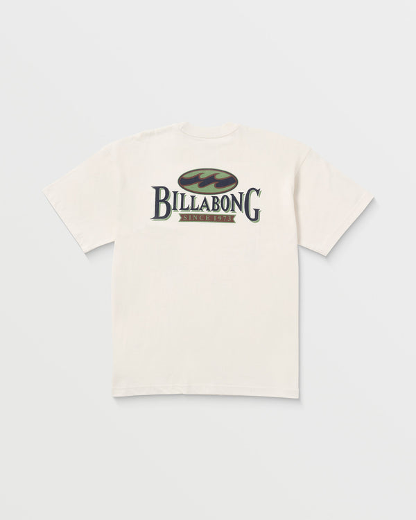 billabong Double Spread OG Tee - Off White