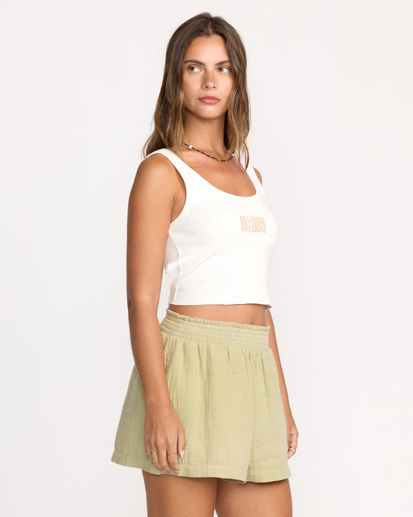 Billabong Dreams In Waves Tank - Salt Crystal