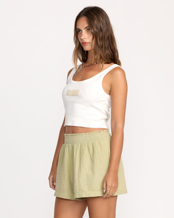 Billabong Dreams In Waves Tank - Salt Crystal