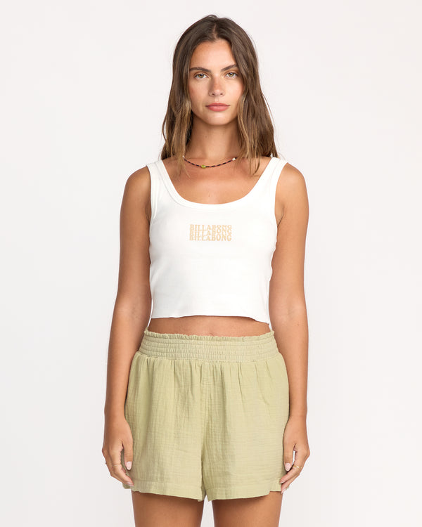 Billabong Dreams In Waves Tank - Salt Crystal