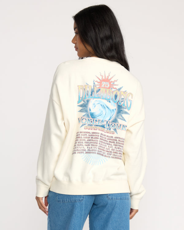 Billabong Echo Crewneck Sweatshirt - Salt Crystal