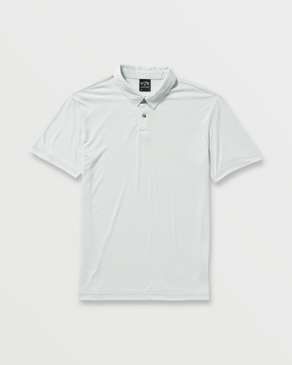Billabong Eclipse Short Sleeve Polo Shirt - Ash Blue