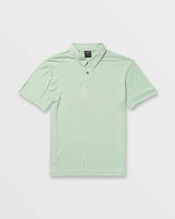 Billabong Eclipse Short Sleeve Polo Shirt - Seafoam