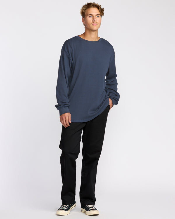 Billabong Essential Thermal Top - Midnight Blue