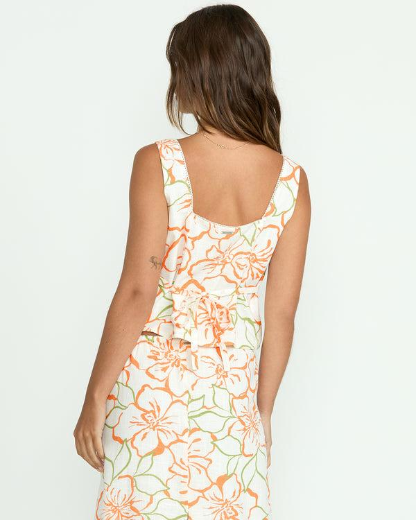 Billabong Feelin Free Woven Tank - Salt Crystal