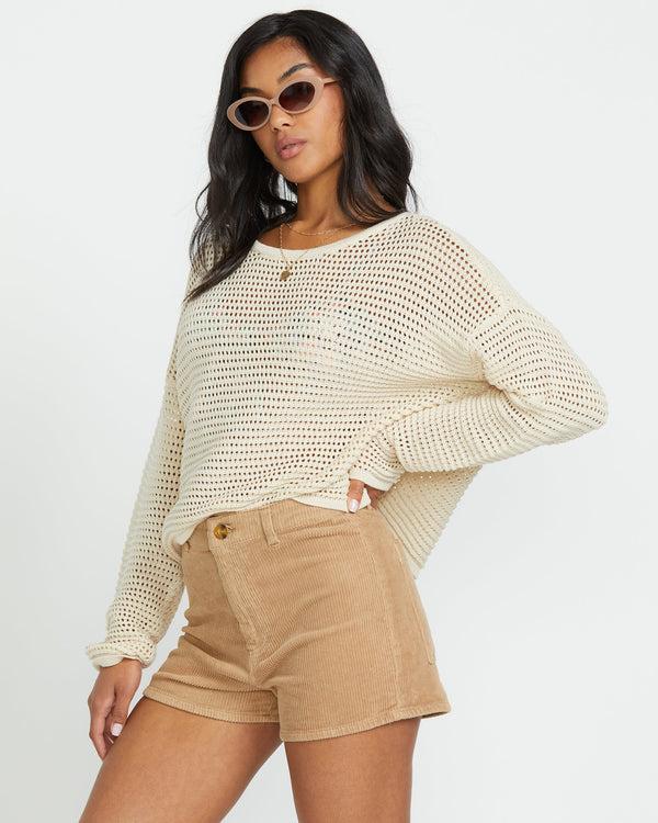 Billabong Free Fall Corduroy Shorts - Biscuit