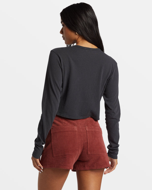 Billabong Free Fall Corduroy Shorts - Choc Chip