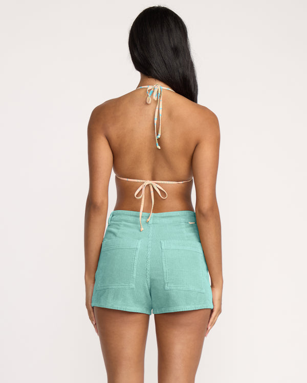 Billabong Free Fall Corduroy Shorts - Misty Blue