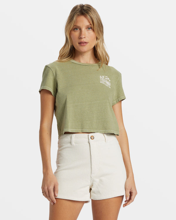 billabong Free Fall Corduroy Shorts - White Cap