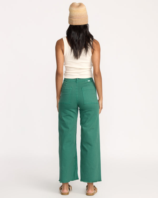 Billabong Free Fall High-Waist Pants - Evergreen