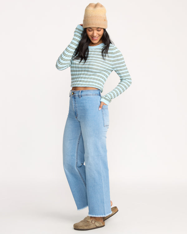 Billabong Free Fall High-Waist Pants - Surf Spray