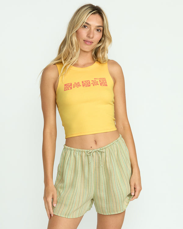 Billabong Fun Times Knit Tank - Fresh Squeezed