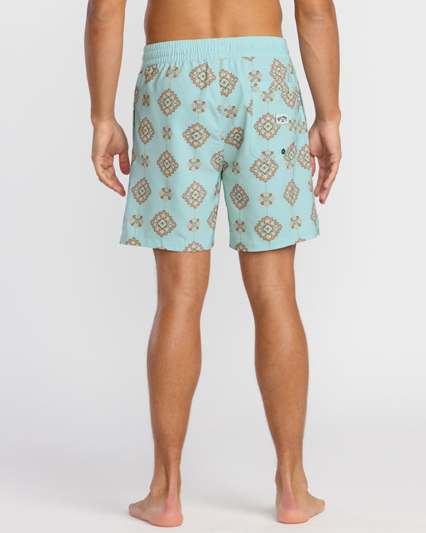 Billabong Good Times Layback 16" Trunks - Light Blue