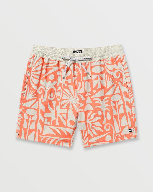 Billabong Good Times Laybacks 16" Trunks - Coral