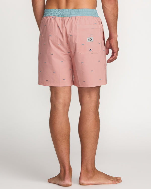Billabong Good Times Laybacks 16" Trunks - Pink Haze