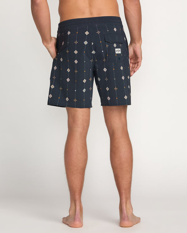 Billabong Good Times Lo Tide 18" Boardshorts - Navy