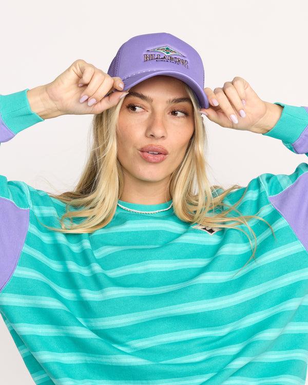 Billabong Grandpa Trucker Hat - Purple Ash
