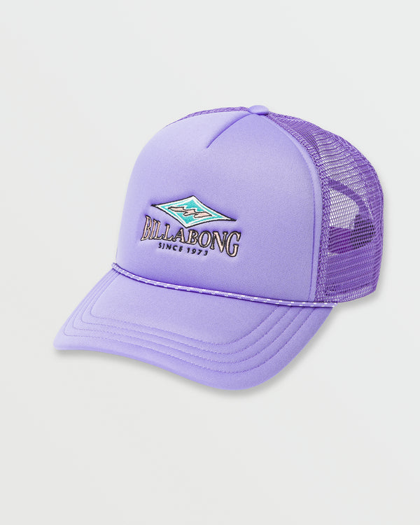 Billabong Grandpa Trucker Hat - Purple Ash