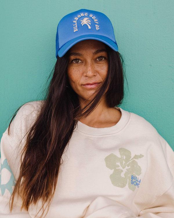billabong Grandpa Trucker Hat - True Blue