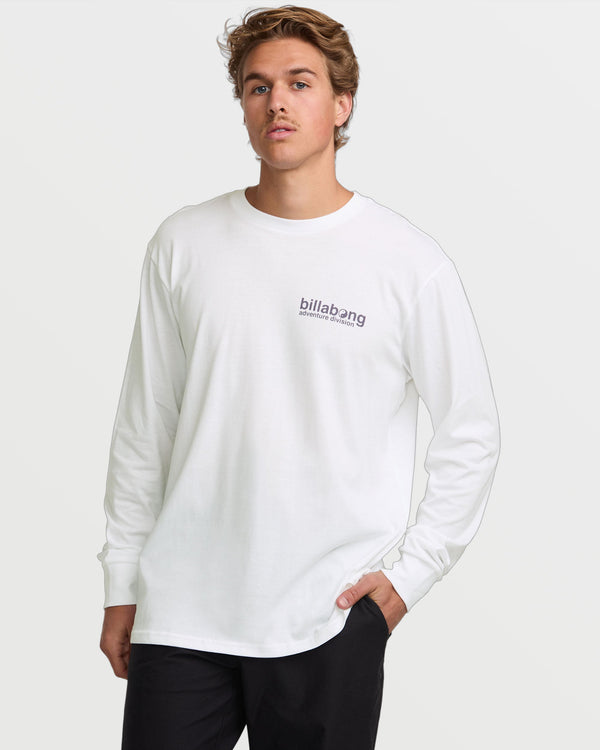 Billabong Grow A/Div Long Sleeve Tee - White