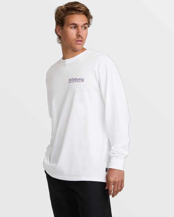 Billabong Grow A/Div Long Sleeve Tee - White
