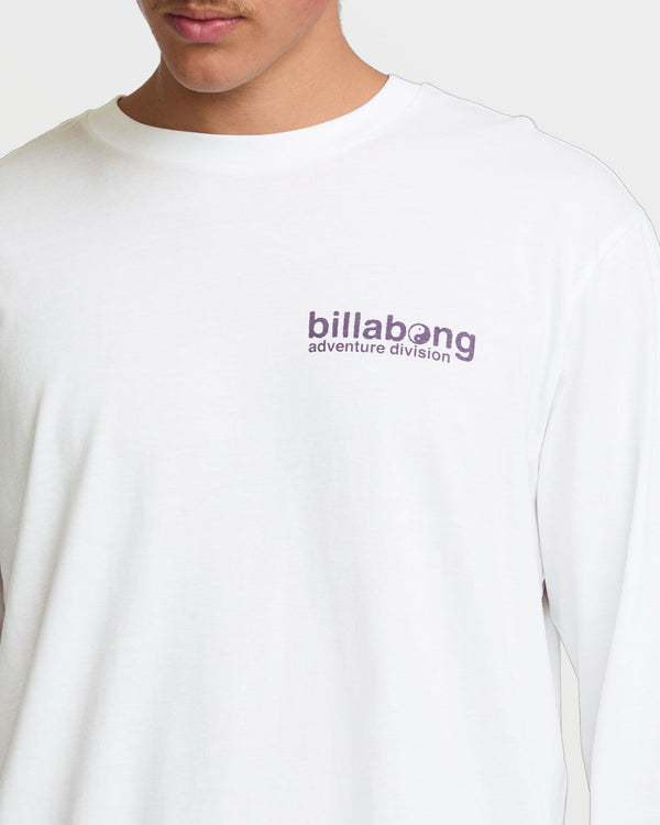 Billabong Grow A/Div Long Sleeve Tee - White